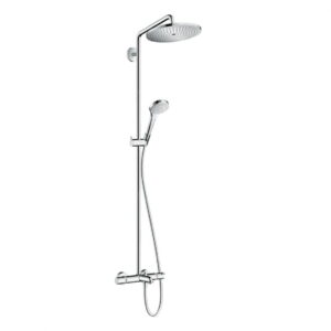 Душевая система Hansgrohe Croma Select S 280 1jet Showerpipe с термостатом, металл, хром (26792000)