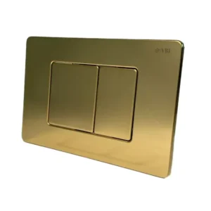 Кнопка для инсталяции VBI Elba XS прямоугольная, золото (VBI-030109)
