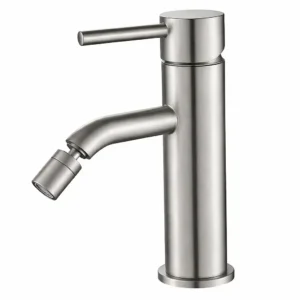 Смеситель для биде VBI Milano однорычажный, никель матовый (VBI-050104NI)