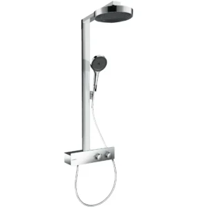 Душевая система Hansgrohe Rainfinity Showerpipe 250 1jet EcoSmart с термостатом, металл, хром (28742000)
