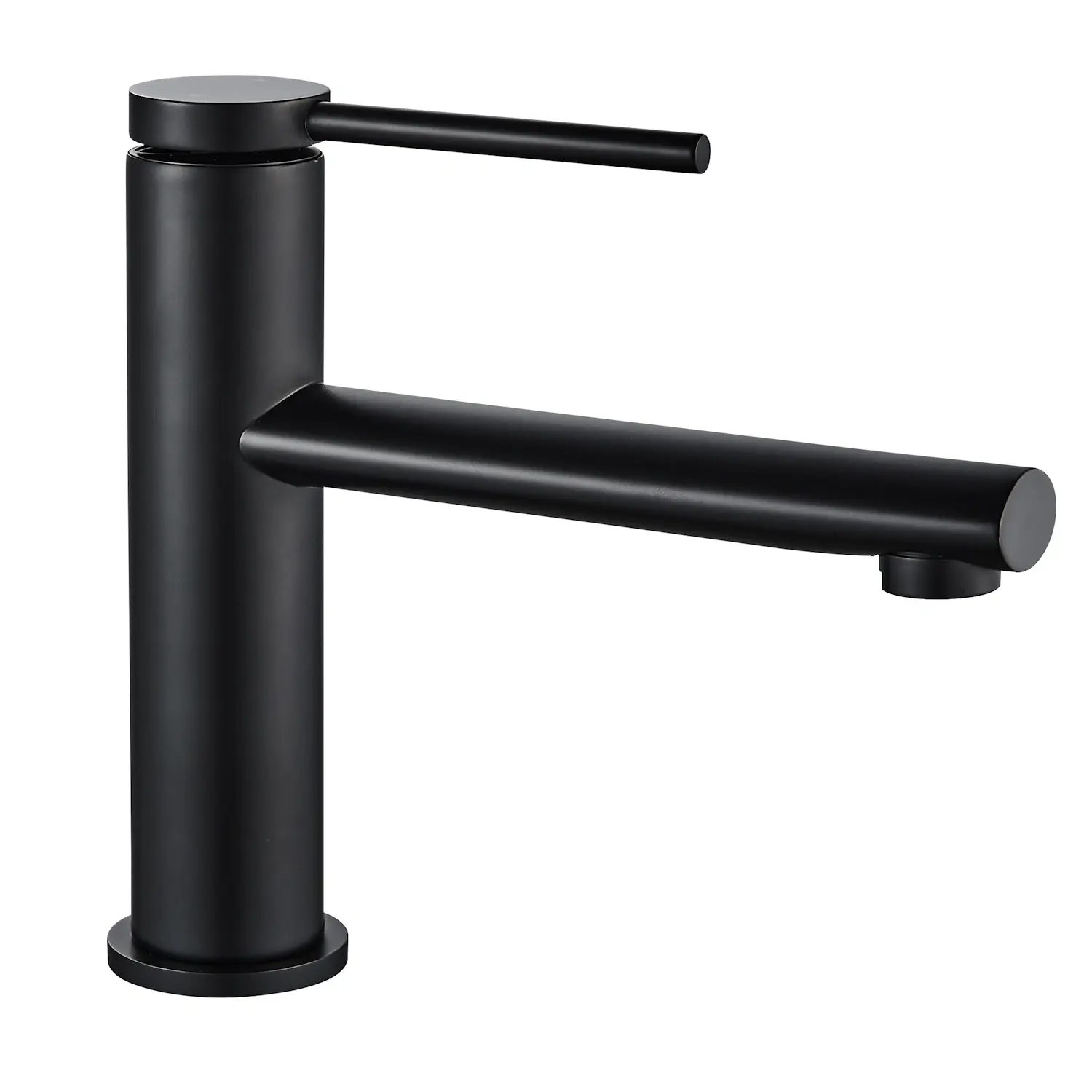 2b5a4da668eee97211aafc29734cd515 Смеситель для умывальника Rea Oval однорычажный, черный (REA-B6516)