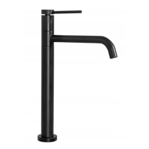 Смеситель для умывальника Rea Lugano однорычажный, черный матовый (REA-B5001)