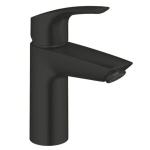 Смеситель для умывальника Grohe Eurosmart New S-Size однорычажный, черный матовый (324672433)
