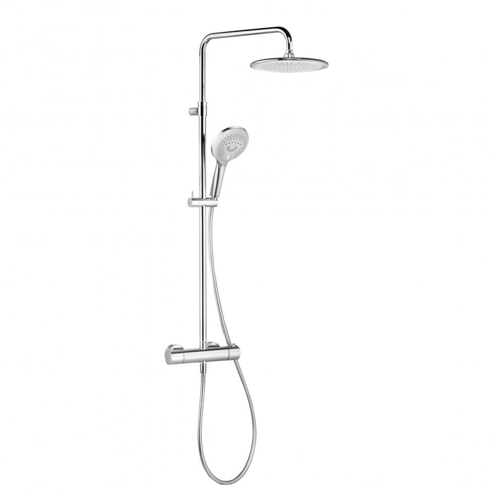 3252.970 Душевая система Kludi Dual Shower System Freshline с термостатом, металл, хром (6709205-00)