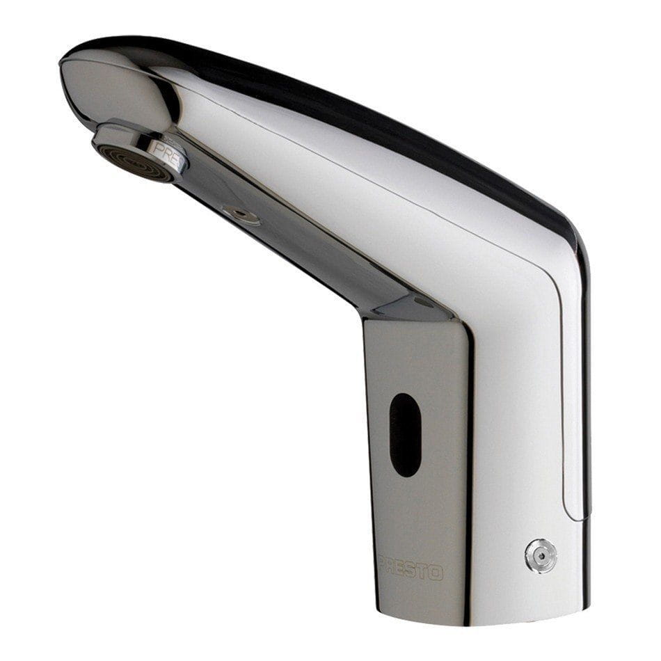 55151 Смеситель для умывальника Presto Volta сенсорный, хром (55151)