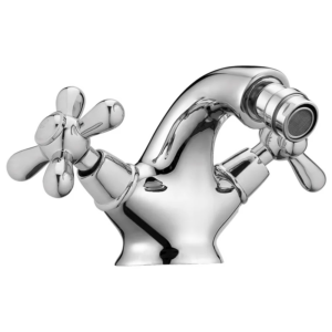 Смеситель для биде Haiba Dominox 162 двухрычажный, хром