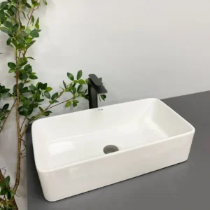 Умывальник накладной VBI Paterno 605x310 прямоугольный, белый (VBI-012609)