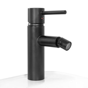 Смеситель для биде Rea Tess однорычажный, черный матовый (REA-B5006)