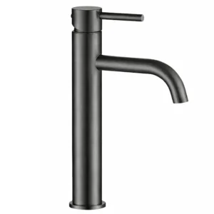 Смеситель для умывальника VBI Milano однорычажный, графит (VBI-050101GR)