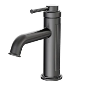 Смеситель для умывальника Aqua Rodos Metro 02 однорычажный, графит (АР000084825)