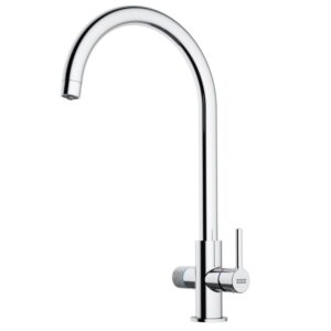 Смеситель для кухни Franke Lina J Clear Water 2.0 однорычажный, хром (120.0730.806)