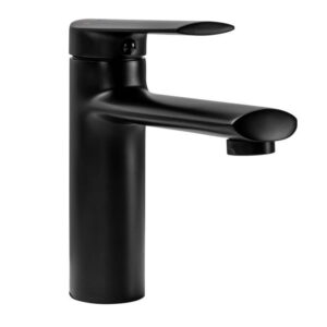 Смеситель для умывальника Rea Buzz однорычажный, черный матовый (REA-B6920)