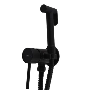 Гигиенический душ TOPAZ Loft TLF 32106-H39-BL скрытого монтажа, однорычажный, черный матовый