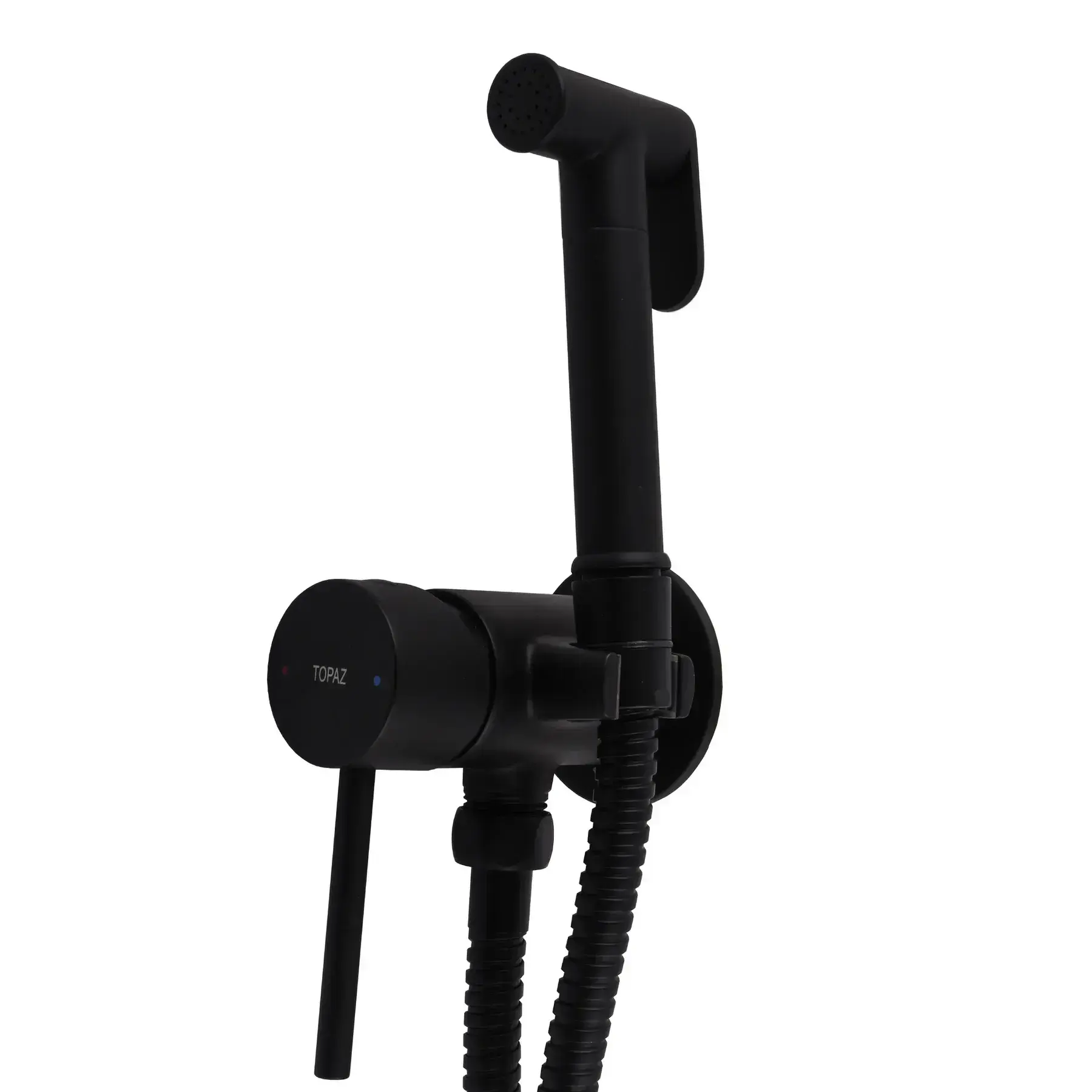 000030870 Гигиенический душ TOPAZ Loft TLF 32106-H39-BL скрытого монтажа, однорычажный, черный матовый