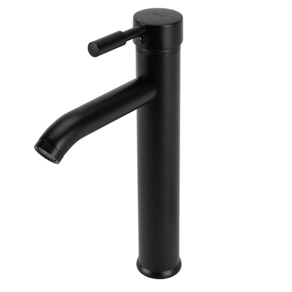 75015.970 Смеситель для умывальника Rea Graf однорычажный, черный матовый (REA-B8665)