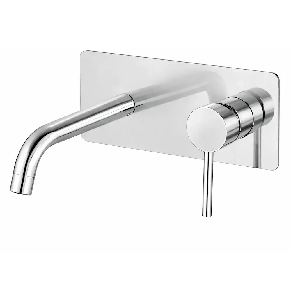 79599573739118 Смеситель для умывальника VBI Milano Long 2 однорычажный, хром (VBI-050112CH)