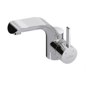 Смеситель для умывальника Cersanit Luvio с донным клапаном, хром (S951-142)