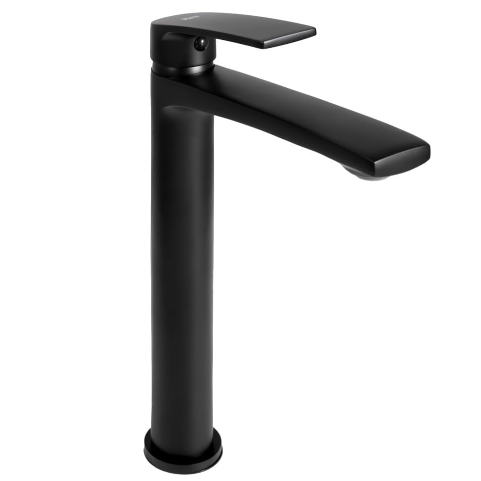 80429.970 Смеситель для умывальника Rea Luppo однорычажный, черный матовый (REA-B9637)