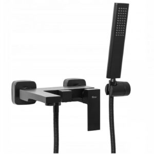 Смеситель для ванны Rea Fenix однорычажный, черный матовый (REA-B3310)