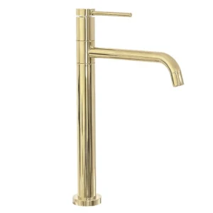 Смеситель для умывальника Rea Lugano однорычажный, золото (REA-B5002)