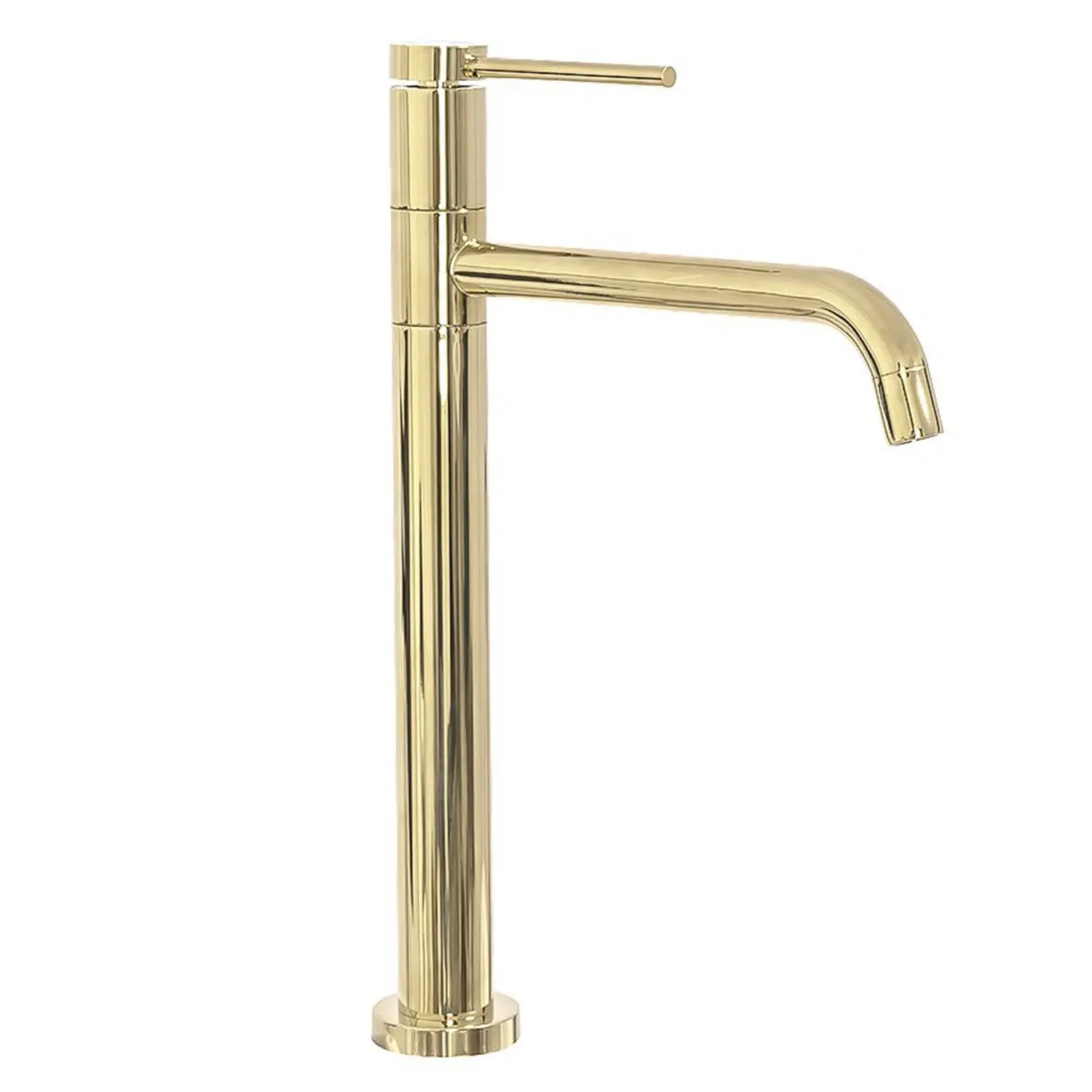 REA-B5002 Смеситель для умывальника Rea Lugano однорычажный, золото (REA-B5002)