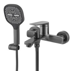 Смеситель для ванны Venta однорычажный, графит матовый (BA305KG)