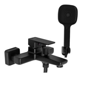 Смеситель для ванны Rea Orix однорычажный, черный матовый (REA-B5133)