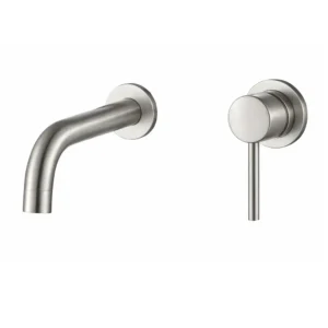 Смеситель для умывальника VBI Milano однорычажный, никель (VBI-050102NI)