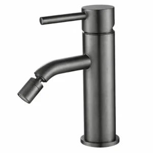 Смеситель для биде VBI Milano однорычажный, графит (VBI-050104GR)