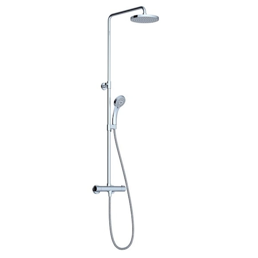 9292cdeda7bec744b305075e8a608828 Душевая система Ravak Termo TE 091.00-150 с термостатом, латунь, хром (X070058)
