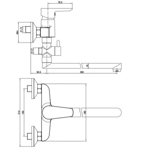 971625289-vero-zmishuvach-dlya-vanni-ta-dushu-long-spout-500x500