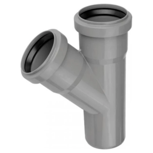 Тройник внутренней канализации Reiger TS 110x110мм 45° (6544675)