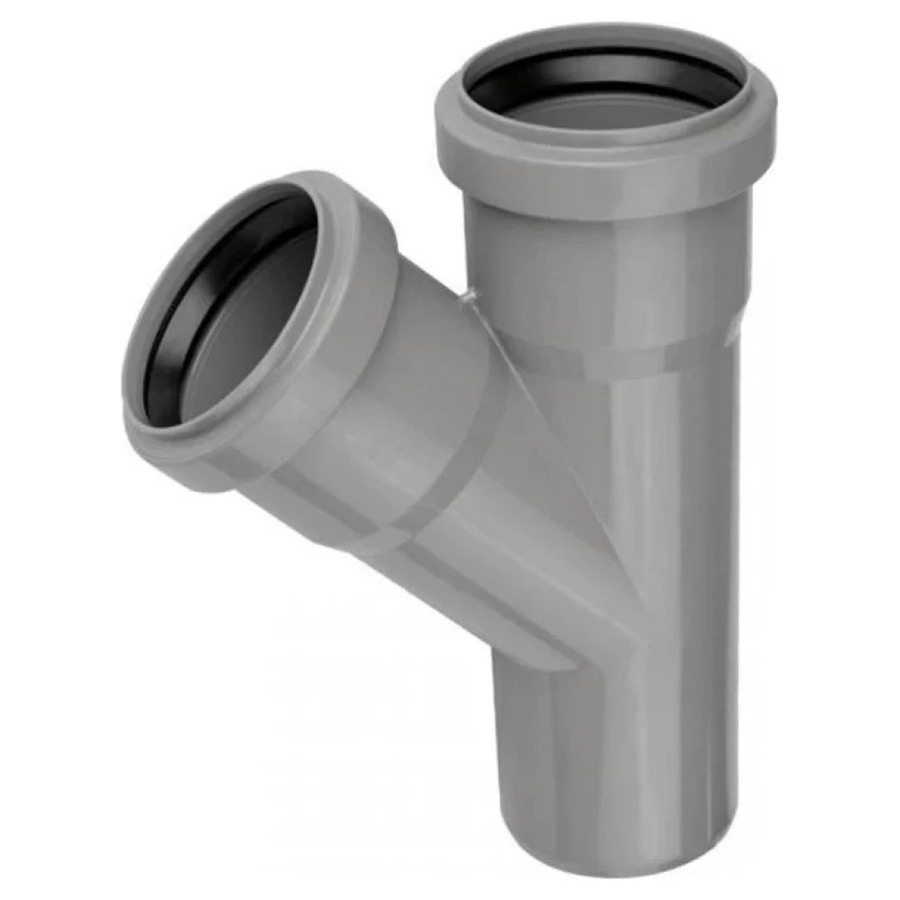 AKD47151_1 Тройник внутренней канализации Reiger TS 110x110мм 45° (6544675)