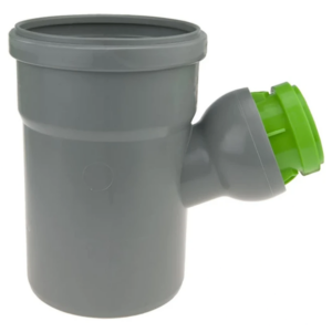 Тройник внутренней канализации SVK 110мм 50° универсальный (101348)