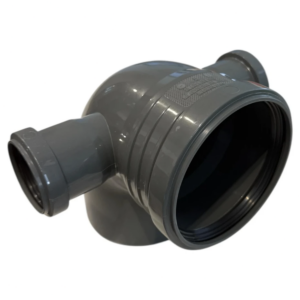 Колено внутренней канализации Reiger TS двухплоскостное 110х50х50 мм 90° (левое + правое) (6545822)