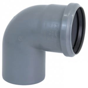 Колено внутренней канализации Valrom EasyKit 75 мм 87° (15044307587)