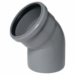 Колено внутренней канализации Valrom EasyKit 110 мм 45° (15045411045П)