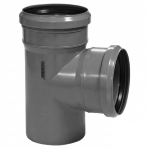 Тройник внутренней канализации Valrom EasyKit 110x110мм 87° (15083011087П)