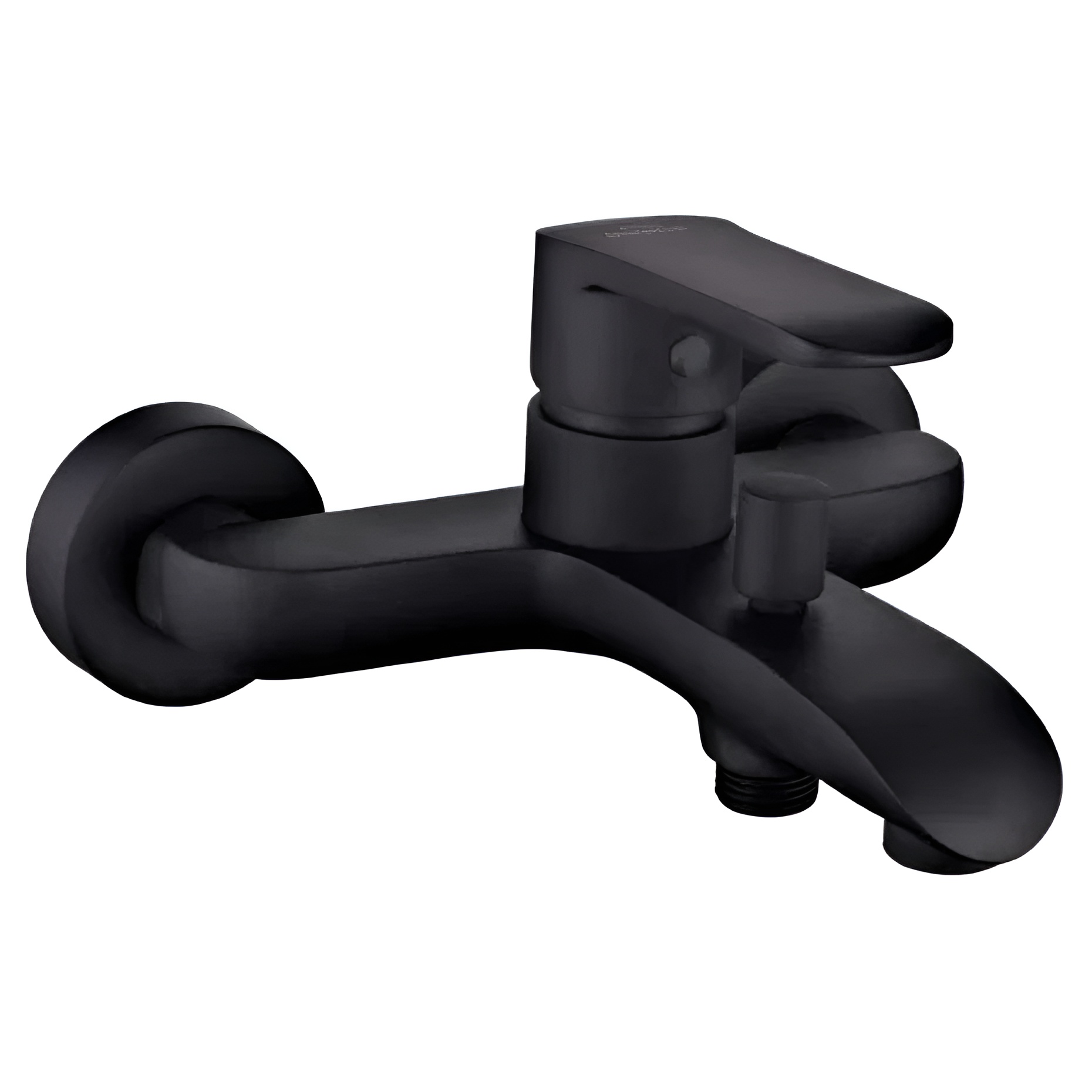 AKD9084_1 Смеситель для ванны Invena Siros однорычажный, чёрный матовый