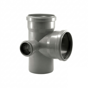 Крестовина внутренней канализации Armakan 110x50мм 90° двухплоскостная, с отводом влево (CZ110001-W)