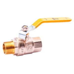 Газовый кран Fado 1″ ВН прямой, латунь