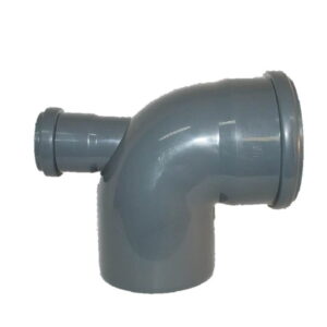 Колено внутренней канализации Armakan 110x50 мм 90°/180° с дополнительным доступом (TR110012-W)