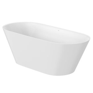 Ванна отдельностоящая Roca Inis 160x70 искусственный камень Stonex, белая (A248689000)