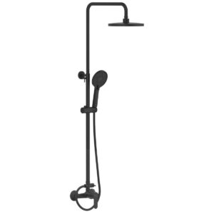 Душевая система Imprese Modus t030S08210SR с регулировкой высоты, латунь, черный матовый