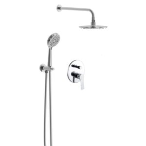 Душевая система Imprese Kucera SET20260201 скрытого монтажа, латунь, хром