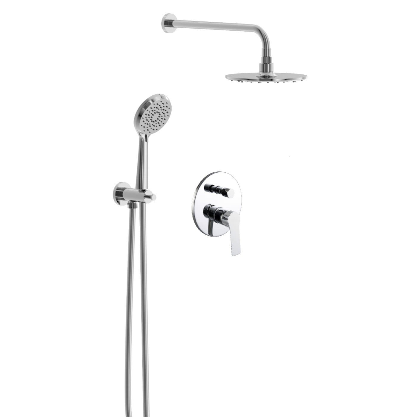 ANT-93788 Душевая система Imprese Kucera SET20260201 скрытого монтажа, латунь, хром