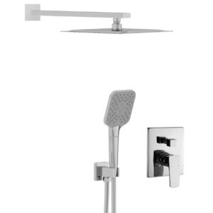 Душевая система Imprese SET20260203 скрытого монтажа, латунь, хром