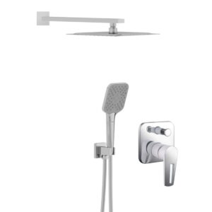 Душевая система Imprese Breclav SET20260204 скрытого монтажа, латунь, хром