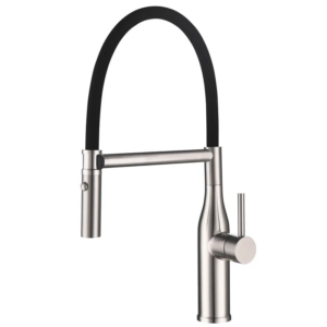 Смеситель для кухни Koer KI-70034-02 однорычажный, сталь (KR5809)