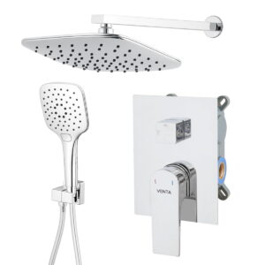 Душевая система Venta без излива, латунь, хром (BME637SC)